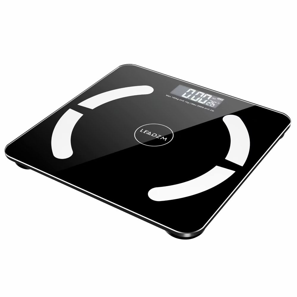 Bluetooth Body Fat Scale, Smart Digital Bathroom Weight Scale with iOS
