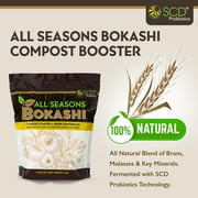 All Seasons Bokashi, Indoor Compost Starter and Accelerator - 1 Gallon (2.2 lbs)