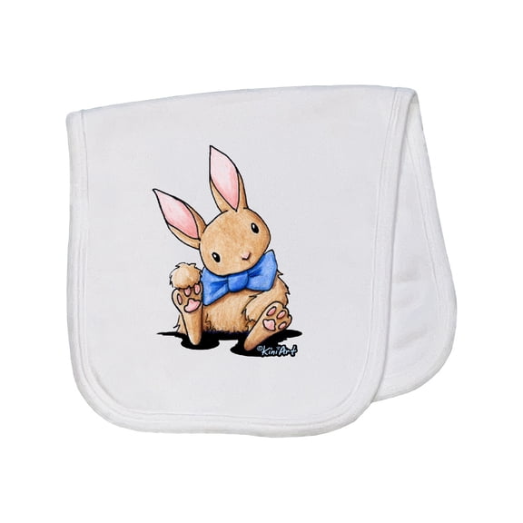 Inktastic Velveteen Rabbit Baby Burp Cloth