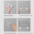 thumbnail image 7 of Hidden Foldable Wall Mount Clothes Drying Rack, Retractable Collapsible Laundry Hanging Drying Shelf, Space Saving Laundry Rack, Fold In Clothes Organizer, Punch-Free Drying Holder, 7 of 7