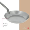 thumbnail image 4 of de Buyer - Mineral B Frying Pan - Nonstick Pan - Carbon and Stainless Steel - Induction-ready - 10.25", 4 of 6