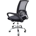 thumbnail image 4 of Silla de Oficina Ergonomica Lumax con Respaldo de Malla Ayuda Lumbar Diseño Minimalista Ruedas Giratorias 360 Grados Altura Ajustable, 4 of 8