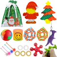 thumbnail image 1 of Caja ciega de Navidad, regalo de fiesta para niños, cubo de Rubik sin cremallera, giroscopio, calendario de cuenta atrás, caja ciega, juguete de Navidad, 1 of 4