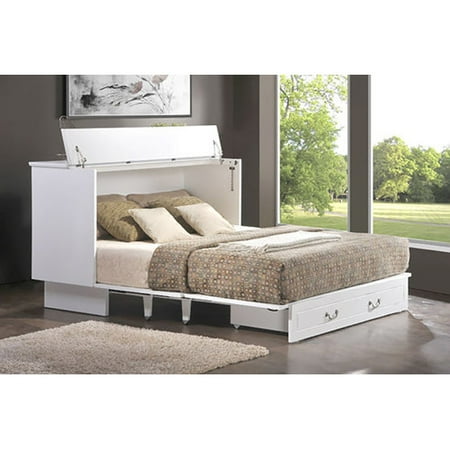 Brayden Studio Kim Queen Storage Murphy Bed With Mattress This On Opens A Dialog That Displays Additional Images For Product With The Option To Zoom In Or Out