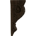 thumbnail image 3 of Ekena Millwork 6"W x 7 1/2"D x 18"H Extra Large Acanthus Wood Corbel, Walnut, 3 of 4