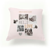 Hello Love Personalized Baby Pillow, Multiple Sizes