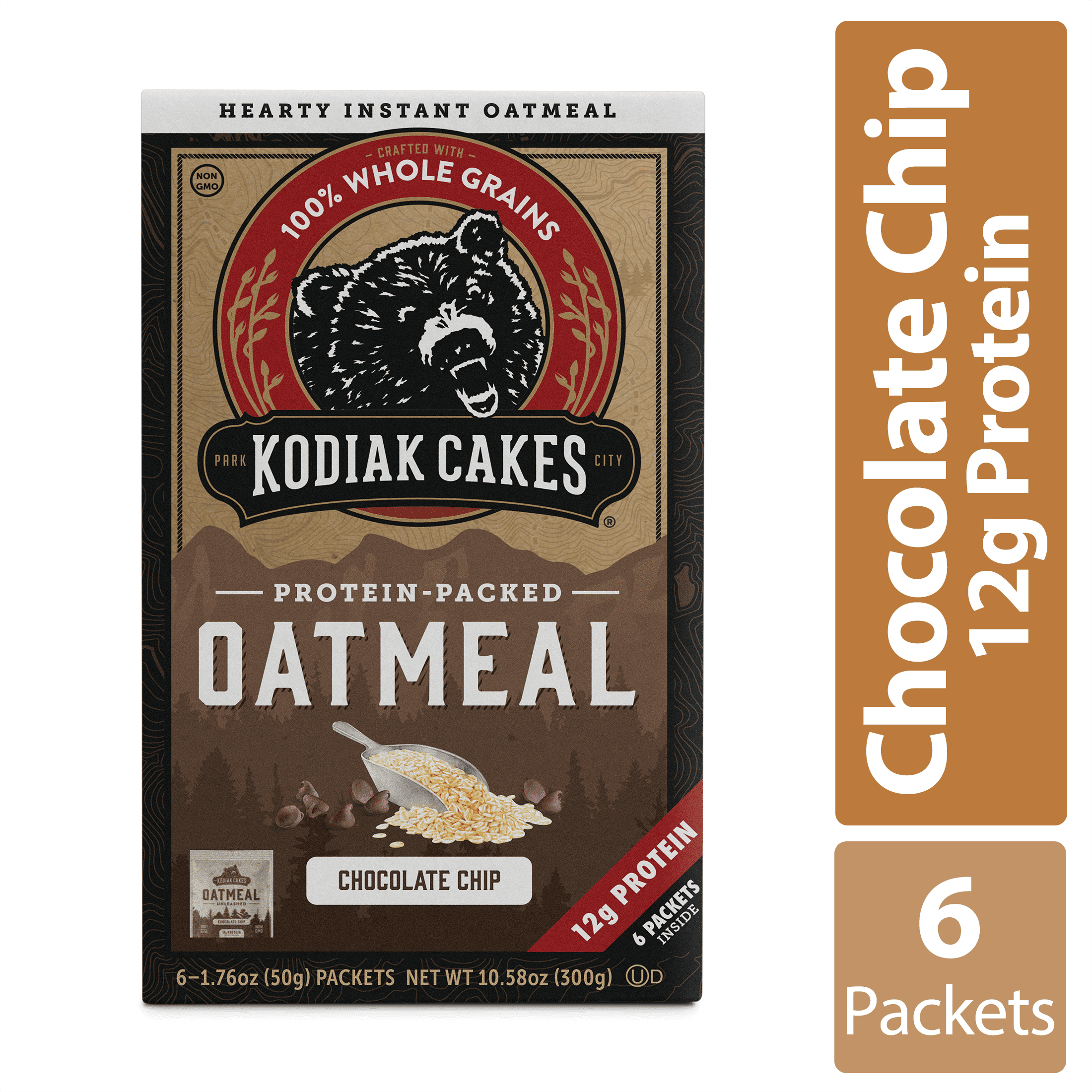 Kodiak Cakes, Instant Oatmeal Chocolate Chip, 1.76 Ubuy Nepal