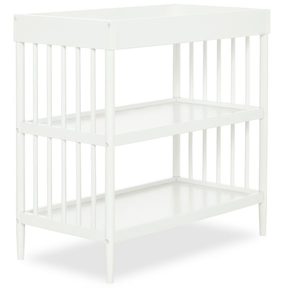 Dream On Me Sleepy Little Sloth Changing Table, Free Changing Pad Included, White