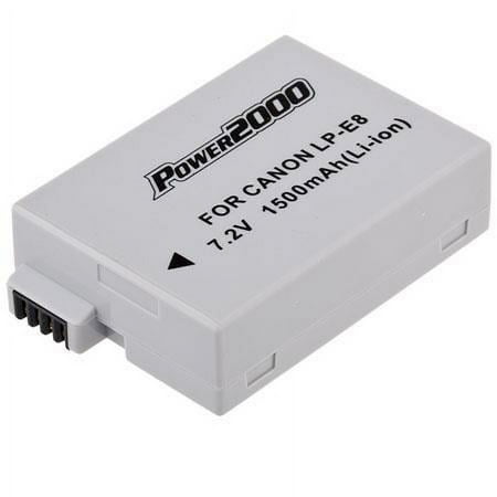 UPC: 0026127843146 | LP-E8 7.4V 1500mAh Replacement Lithium-Ion Battery for Canon EOS Rebel T2i/T3i/T4i Digital Cameras