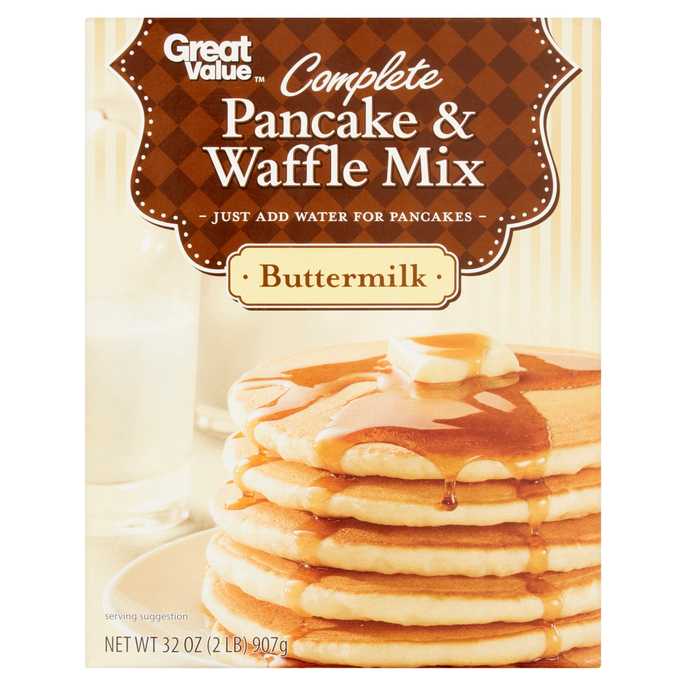just add water pancake mix ratio