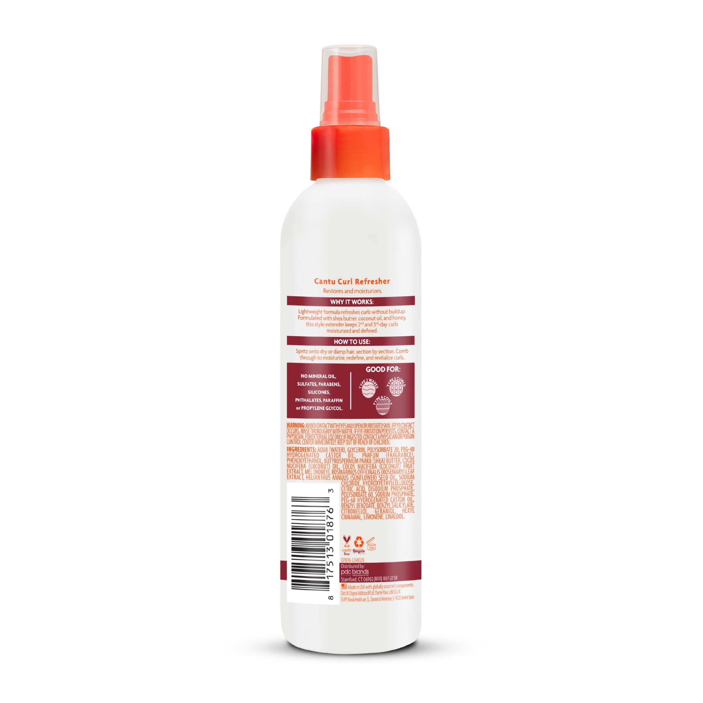 (2 pack) Cantu Care for Kids Curl Refresher with Shea Butter, 8 fl oz