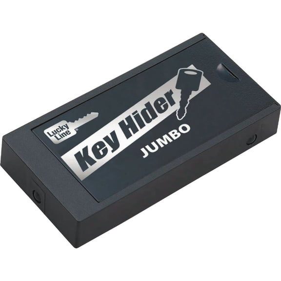 Lucky Line Jumbo Magnetic Key Hider, Case Holder for Larger Keys and Transponders 91501