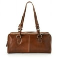 thumbnail image 3 of Amerileather Classy Belt Stitched Leather Satchel, 3 of 4