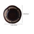 thumbnail image 2 of Japanese Dipping Dish Porcelain Seasoning Plate for Food Stores and Hotels Coffee Ceramic Snacks Storage 2Pcs, 2 of 5