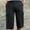 Navy, variant on Men's & Big Long Cargo Shorts Capri Pants Below Knee 3/4 Stretch Twill Cotton Ripstop Workwear Relaxed Fit Elastic Waistband Cargo Shorts for Men Size 2XL-6XL Navy