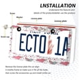 thumbnail image 5 of GZHJMY Valentine's Day Heart License Plate Frames, License Plate Covers, 2 Packs Universal Aluminum Tag Frame with 2 Holes & Screw Caps for Front and Rear Car Tags, Elliptical Hole Decorative, 5 of 7