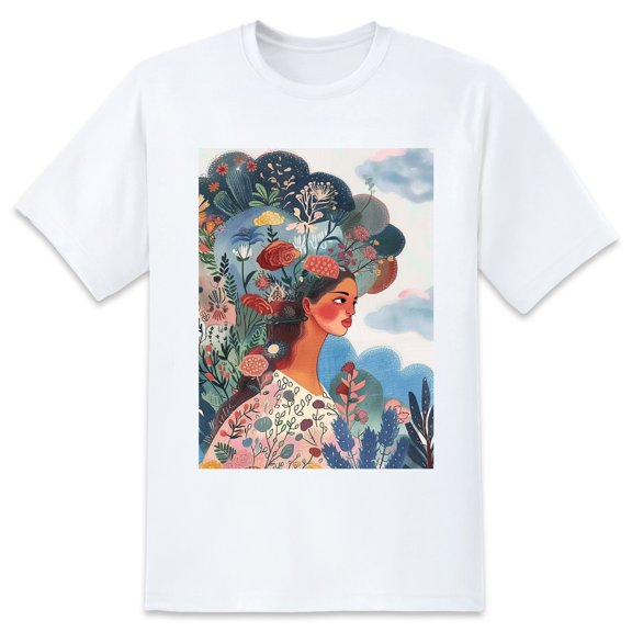 Basic Oversize Tees For WomenGirl Loose Boyfriend Shirts Casual Blouse round neck