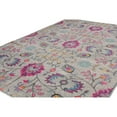 thumbnail image 3 of Bashian H114-GY-2.6X8-Z035 Heritage Collection Oriental Transitional Polypropylene & Cotton Machine Made Area Rug, Grey - 2 ft. 7 in. x 8 ft., 3 of 4