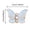 1 Pack丨A, variant on zhonghuaying 1 Pack Enamel Waist Tightening Pin, Faux Pearl Decorative Jean Button for Clothing Fit Adjustment A