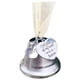 thumbnail image 2 of Bewildely Campana colgante conmemorativa de Navidad, enlace de ala de Ángel, campana de plata, una pieza de mi corazón está en el cielo, colgante de Kits de decoración para fiestas No.6 Bewildely HA045224-06, 2 of 5