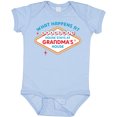 thumbnail image 3 of Inktastic Las Vegas Stays at Grandma's Boys or Girls Baby Bodysuit, 3 of 5