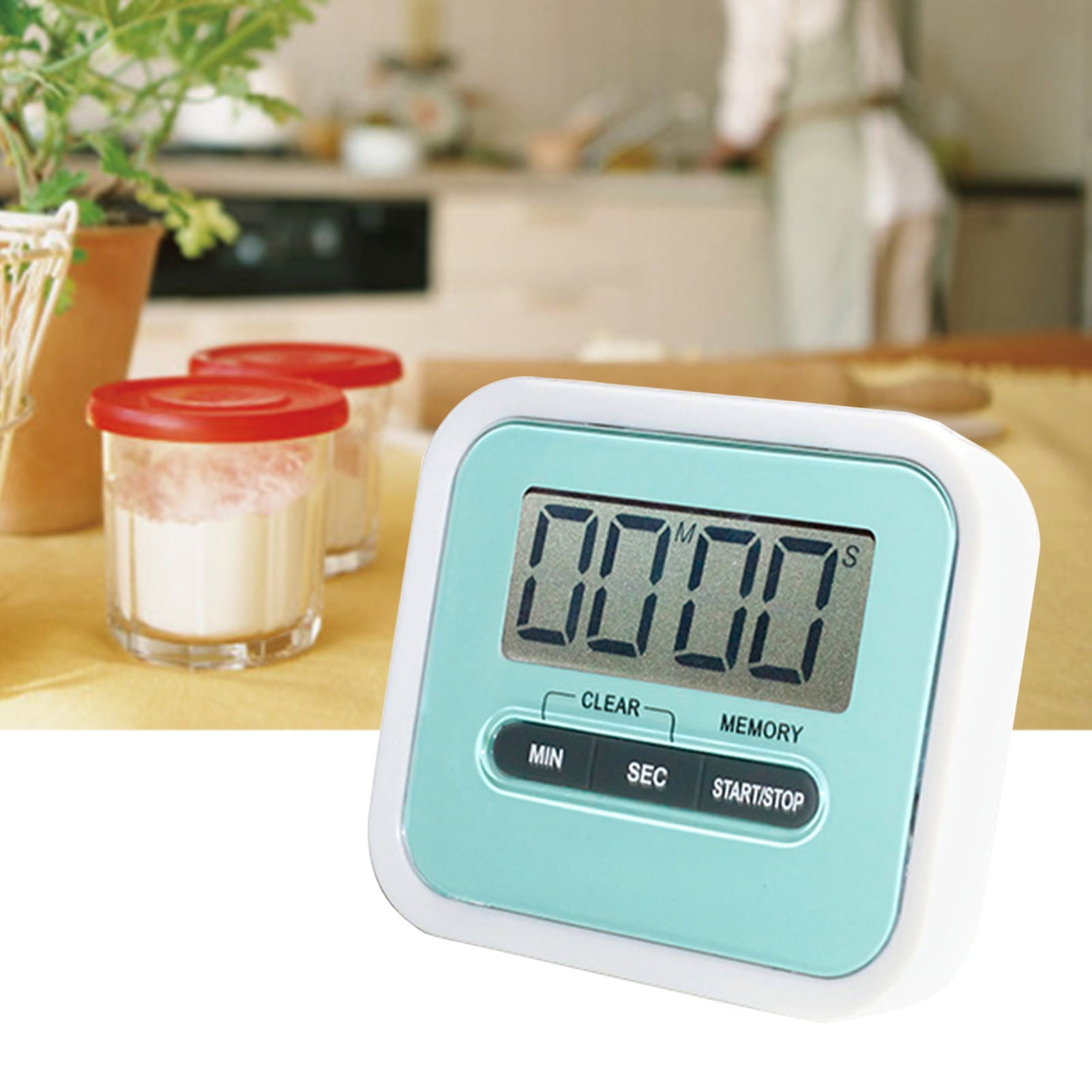 1523 Digital Kitchen Timer with Alarm, Stop Watch Timer for Kitchen, Kitchen  Timer with Magnetic Stand