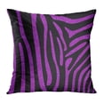 thumbnail image 1 of BOSDECO Abstract Zebra in Purple Black Digital Pattern Jungle Pillowcase Pillow Cover Cushion Case 16x16 inch, 1 of 1