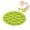 Green, variant on Suction Cup Placemats, Cetaka Non-Slip Silicone Baby Bowls, Heat Insulating Cutlery Mats for Children Easy Clean Dishwasher Safe, Green
