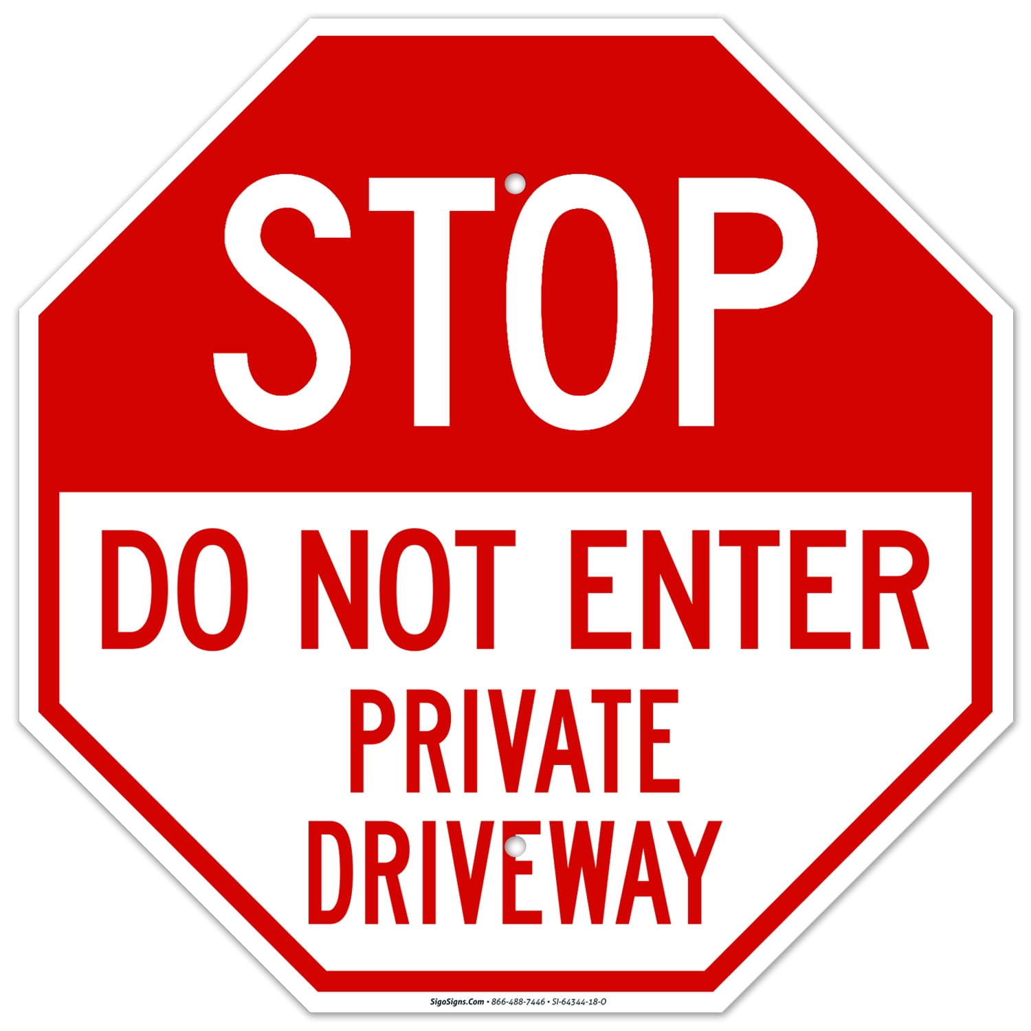 Stop Drive-thru Window Here Octagon Sign With Stake Weather Resistant