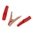 thumbnail image 4 of 4X Car Alligator Clips Battery Clamps Clip 100A Red+Black, 4 of 4