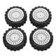 thumbnail image 2 of Neumáticos de ruedas RC, neumáticos de ruedas RC de 4 piezas para neumáticos de ruedas de goma Accesorios RC fieles a su promesa, 2 of 8
