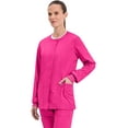thumbnail image 5 of Cherokee Snap Front Scrub Jackets for Women, Workwear Revolution Soft Stretch WW310, 5 of 9