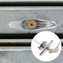 KONTONTY 1 Set Plated Garage Door Locking T-Handle for Manual and Enhanced Security Hardware