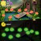 thumbnail image 4 of Uxcell Paquete de 20 Ranas Mini Luminosas de Resina, Rana Pequeña que Brilla en la Oscuridad para Jardín de Hadas / Paisajismo Micro [Tono de Piel], 4 of 6