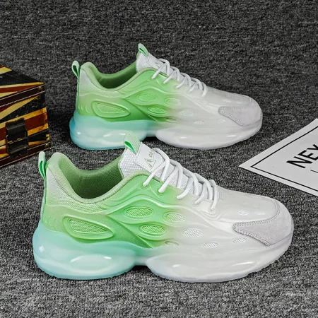 

Men‘s Trendy Color Block Lightweight Running Shoes Walking Sneakers Men‘s Footwear