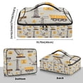 thumbnail image 3 of Iauyy Casserole Carrier for Hot Food Insulated Casserole Travel Carry Bag with Lid Food Warmer Bag for Party/Picnic,Crane, 3 of 7