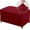 Wine Red, variant on Yumcute Ottoman Cover Rectangle Stretch Ottoman Slipcovers for Folding Storage Footstool Soft Footrest Furniture Protector with Elastic Bottom (S, Deep Gray)