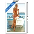 thumbnail image 3 of Sports Illustrated: Swimsuit Edition - Genevieve Morton 11 Wall Poster, 14.725" x 22.375" Framed, 3 of 5