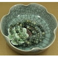 thumbnail image 4 of Angelstones Bracelet Extensible Unisexe en Perles Rondes 6 mm en Jade Vert Foncé Naturel, 4 of 5