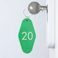 thumbnail image 4 of PENGXIANG 10 Pcs Key Tags Vintage Motel Keychain Fade-resistant Smooth Surface Long-lasting DIY Crafts Ornament, 4 of 10