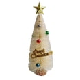thumbnail image 1 of Mini de Navidad, decoración navideña, de Navidad artificial, pequeño de cepillo de botella para decoración festiva del hogar Beige 16 cm, 1 of 8