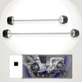 thumbnail image 2 of Yazoeia Frame Sliders for Yamaha YZF R1 2015-2021 YZF R6 2017-2021 MT-10 MT 10 Motorcycle Front&Rear Axle Fork Crash Sliders Wheel Protector Crash Protectors (Size : Rear) CJB12-12732, 2 of 3