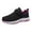 Black, variant on Simplicity Lady Shoes Ladies Sneakers Low Top Breathable Strap Casual Sneakers Lightweight Sports Women Shoes