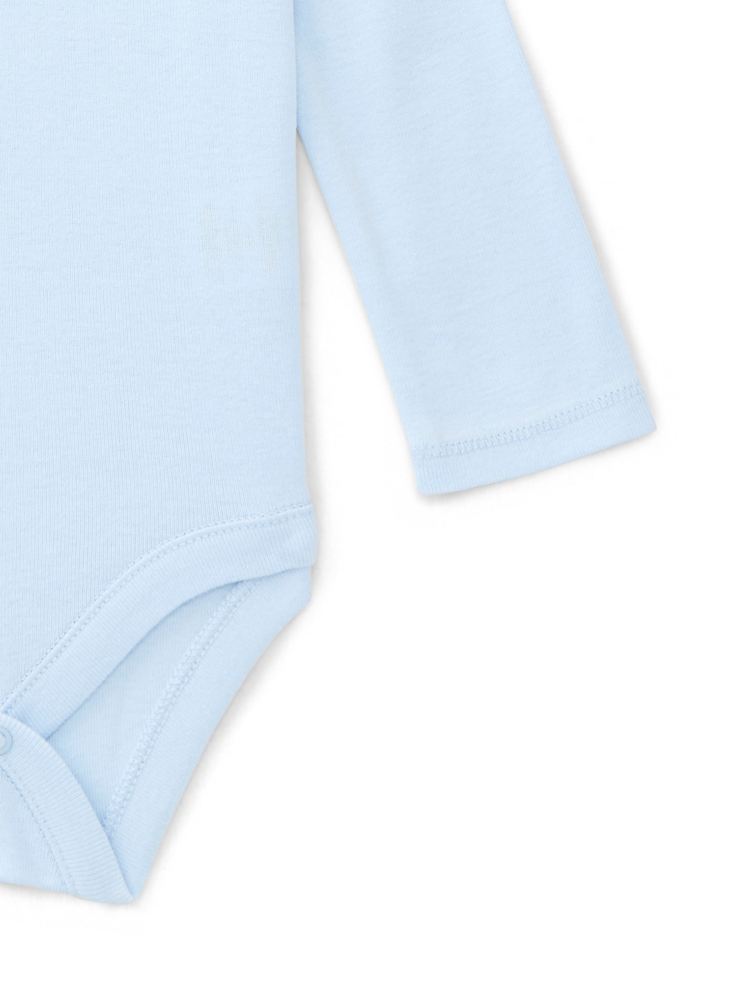 Wonder Nation Baby Boy Long Sleeve Graphic Bodysuit, Sizes 0-24 Months