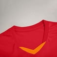 thumbnail image 7 of Babcutegg Boys' Short Sleeve Athletic Top and Elastic Waist Shorts Set – Soccer Training Sportswear for Active Play and Everyday Comfort Red Size 3XS, 7 of 7