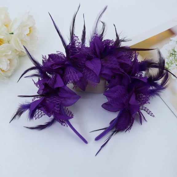 Carnival Feather Headbands Flower Headbands Party Popular Headbands Hair Accessories