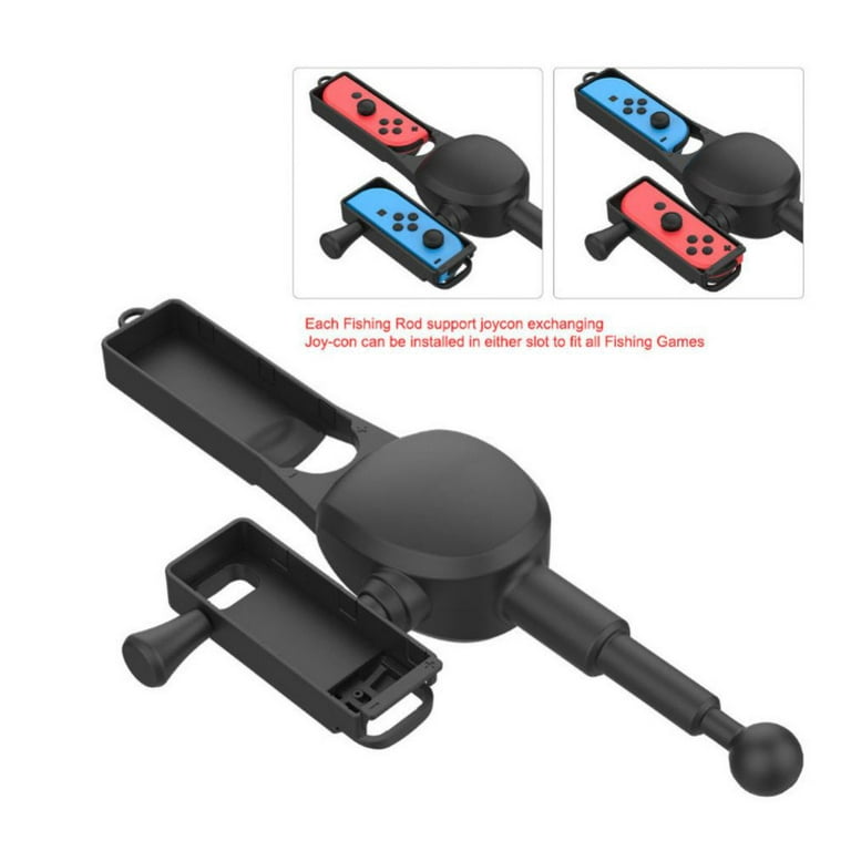 Fishing Rod for Nintendo Switch Accessories,Portable Accessories for Nintendo Switch Fishing Games(Joycon Not Including