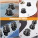 thumbnail image 3 of Moluckfu 20Ud Perillas De Volumen Para Máquina De Guitarra Material ABS Negro Antidesgaste, 3 of 8