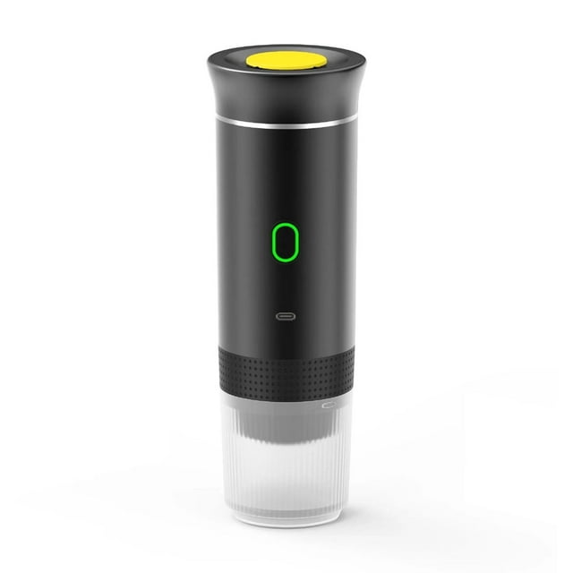 Machine à Café Portable 3 en 1 Sans Fil Électrique pour Espresso, Capsule, Poudre de Café, Voyage, Camping, Camping, Véhicule Récréatif, Randonnée, Bureau