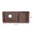 thumbnail image 4 of Berkshire Boat Radio / I-Pod Panel Blank 65432 | 5 3/8 X 12 1/4 Inch, 4 of 4